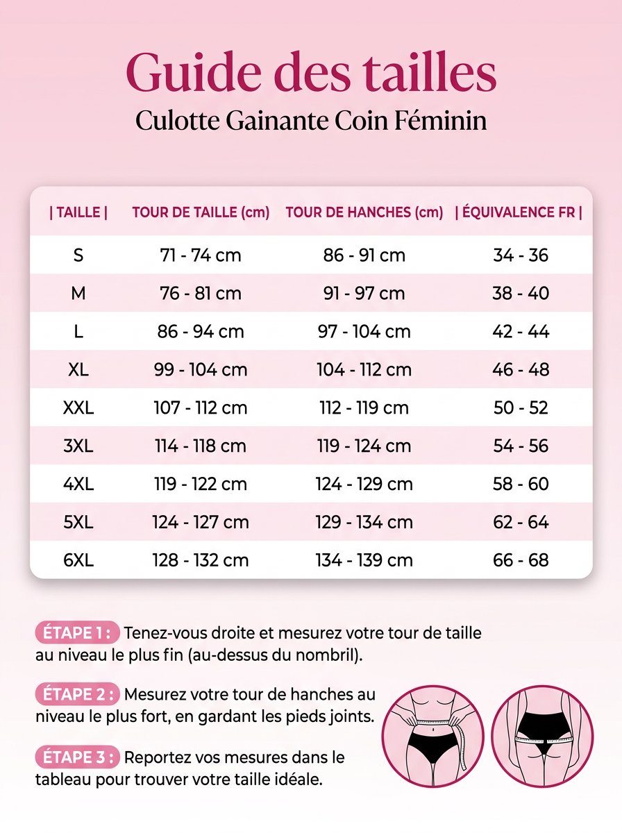 Culotte gainante