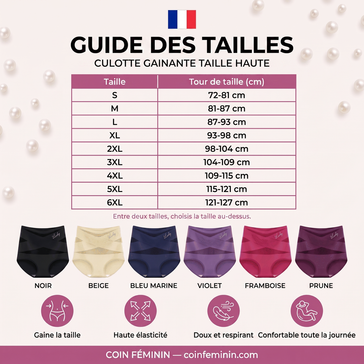 Culotte gainante