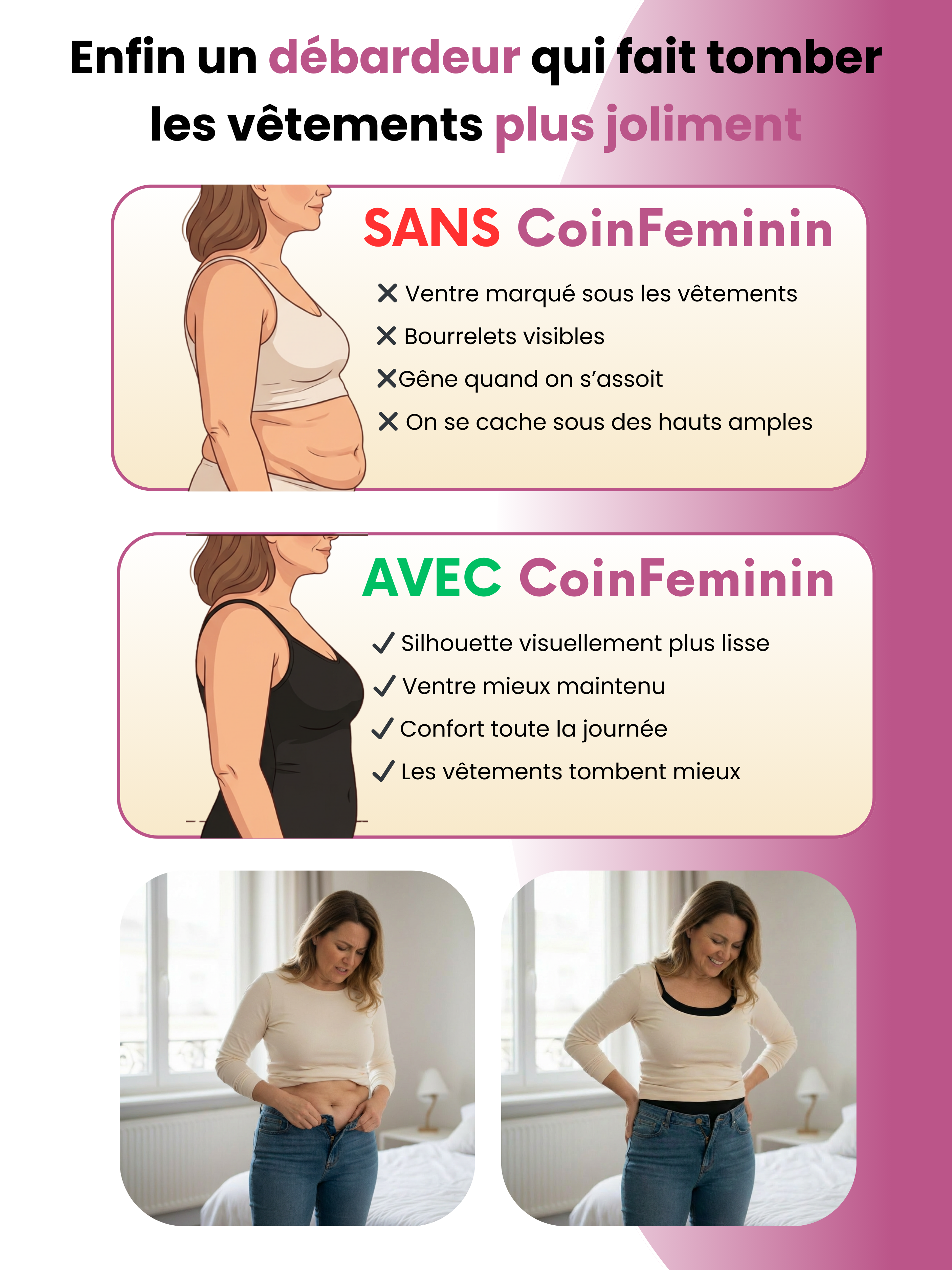 Débardeur Amincissant CoinFéminin