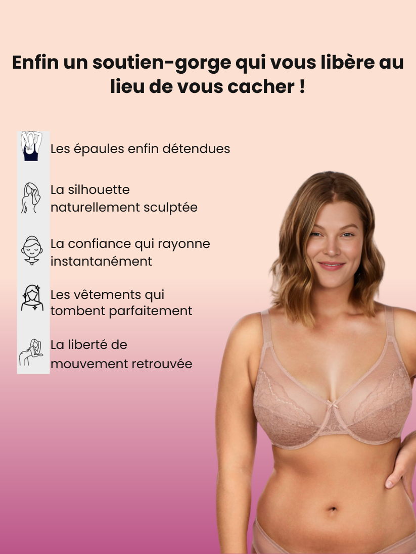Soutien-Gorge Minimiseur Dentelle