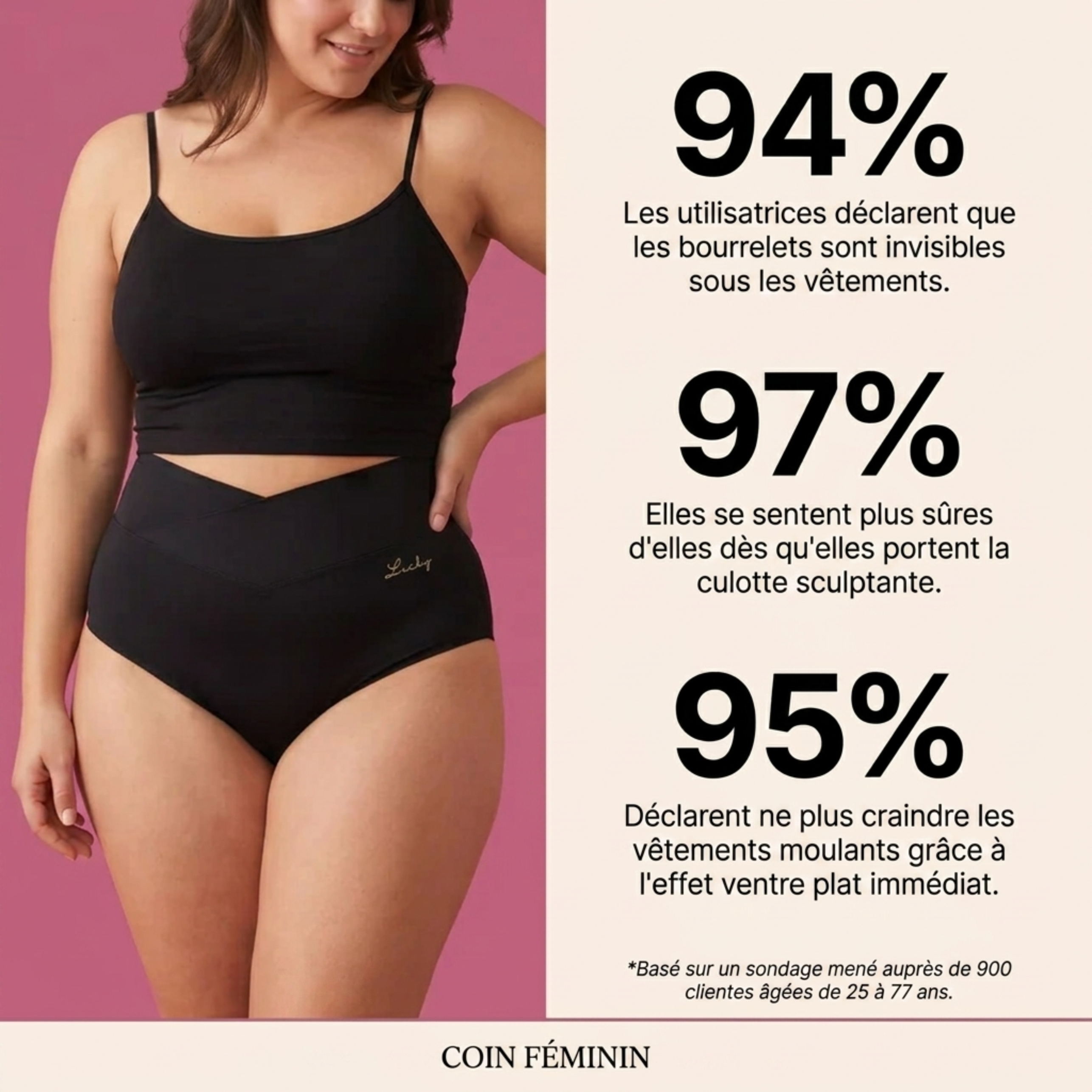 Culotte haute gainante X