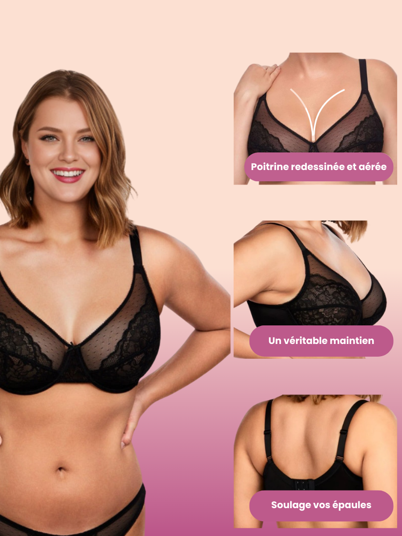Soutien-Gorge Minimiseur Dentelle